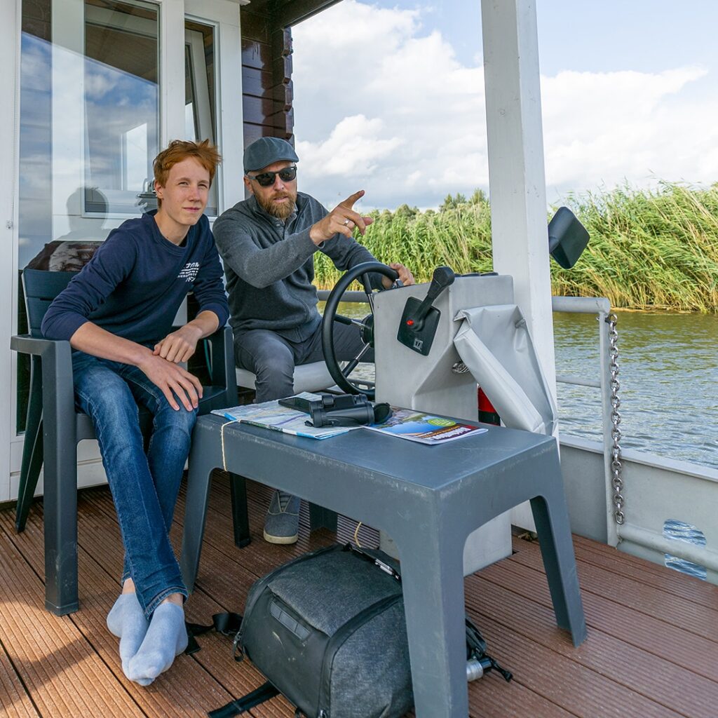 doorvaren naar de biesbosch